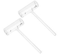 HONMEET Glass Iodine Sublimation Tubes No Side Leakage and Easy Observation 2pcs for Physics Experiment Equipment for Chemistry Application and Student Education