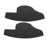 HONMEET Hairline Design Card and Beard Shaping Tool, Black Hairline Measurement and Barber Edge Guide for Accurate Hair Styling and Lineup Diy