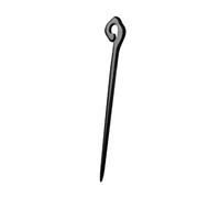 HONMEET Hairpin Chinese Style Ebony Wood Hair Stick Decorative Hair Chopstick Vintage Hairpin