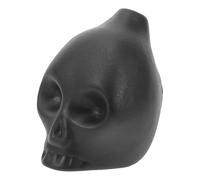HONMEET Halloween Death Whistle Skull Whistle Decor Unique Ceramic Artware for Spooky Pranks for Day Dead Celebrations and Haunted House Props