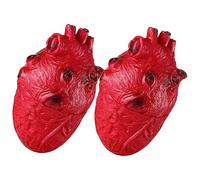 HONMEET Halloween Fake Heart Prop, Bloody Realistic Heart Creepy Scary Organ Body Parts Zombie Party Haunted House Decoration