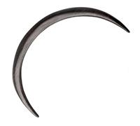 HONMEET Hand-carved Crescent Moon Wooden Hair Fork for Women Lightweight Curved Hair Stick for Buns Smooth Surface Retro Hairpin Elegant Vintage Styling Tool for Long-term Wear