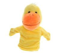 HONMEET Hand Doll Plush Stuffed Adorable Duck Puppet for Storytelling for Parties and Festivals Soft Animal Design for Friends and Family