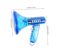 HONMEET Handheld Trumpet Voice Changer with Speaker and Voice Amplifier Portable Loudspeaker for Bright Colorful Design for Interactive Play and Communication
