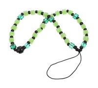 HONMEET Handmade Bohemian Bead Mobile Phone Wrist Chain Lightweight Anti-lost Decorative Lanyard for Women Travel Office School Use