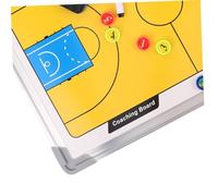 HONMEET Hanging Basketball Whiteboard for Coaches Lightweight Aluminum Alloy Frame Smooth Erasable Surface Portable Training Equipment for Strategy Planning and Game Preparation