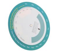 HONMEET Hanging Bmi Index Chart Weight Calculator Turntable for Male Monitoring Wall-Mount Bmi Chart with Print for Home Gym Hospital Use