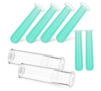 HONMEET Hard Applicator Tool and Lenses Suction Stick 15pcs Silicone Plunger Remover for Contact Removal Portable Eye Care Accessories for Daily Use