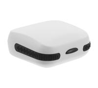HONMEET Hearing Aid Case Compact Portable Storage Box with Cushioned Security and Shockproof Design for Amplifiers and Hearing Devices, Ultralightweight Abs and Rubber Material, for Daily
