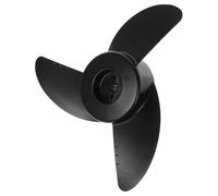 HONMEET Heavy-duty Plastic Trolling Motor Propeller with High Efficiency Propulsion and Versatile Application for Fishing Boats and Kayaks, Easy Installation and Sturdy Black Plastic