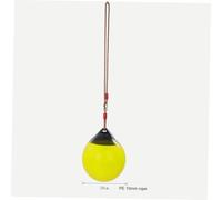 HONMEET Inflatable Buoy Ball Swing Set with PE Rope Seat for Outdoor Indoor Playset Enhances Coordination Skills Random Color for Garden and Playground Use Random Color