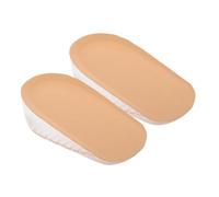 HONMEET Invisible Height Increasing Insoles for Men Women Soft Elastic Gel Heel Lift Inserts Comfortable Discreet Shoe Pads for Significant Height Boost and Daily Wear