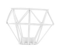 HONMEET Iron Art Lampshade Diamond Shape Light Cover for Ceiling Wall Floor Lamps Retro Design Material for Warm Atmosphere and Dust Protection