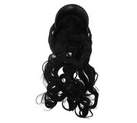 HONMEET Ladies Cap Women Hair Wig One-piece Hat for Long Curly Fashion Hairpiece Natural Look