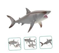 HONMEET Lifelike Miniature Shark Statue Realistic Shark Craft Decorative Model for Garden Party Plant Pot Indoor Outdoor Use with Vivid Postures and Bright Colors