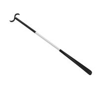 HONMEET Lightweight Two-in-one Dressing Stick and Shoe Helper in Black Abs Material for Elderly and Disabled Adults, Assist with Removing Socks and Dressing, Daily Living Aid