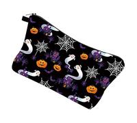 HONMEET Makeup Pouch Digital Print Design Portable Storage Bag for Travel Toiletries Cosmetic Organizer for Women Multi-Functional Zipper Pouch for Essentials