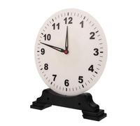 HONMEET Math Teaching Clock Model for Plastic Learning Innovative Non-ticking Clock Face for Elementary Classroom Use Precision Craftsmanship Educational Aid