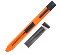 HONMEET Mechanical Pencil for Woodworking and Engineering Automatic Drawing Marker with Pencil and Refill Leads Compact Design for Jobsite Sketching and Drafting