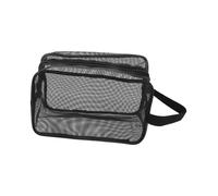 HONMEET Mesh Shower Tote Bag Organizer for Camping Travel Gym Portable Handheld Toiletry Bag Ample Storage Ventilated Design for Everyday Use