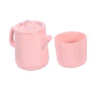 HONMEET Miniature Tea Set for Dollhouse with Tiny Cups and Teapot Realistic Afternoon Party Decor for Tea Party Set Detailed Mini Kitchen Accessories and Photo Props