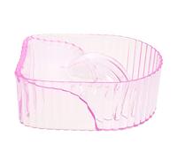 HONMEET Nail Soak Bowl Transparent Acrylic Manicure Wash Bowl for Nail Removal and Skin Softening Treatments Comfortable Hand Shape Design for Salon and Home Use