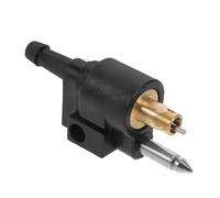 HONMEET Outboard Fuel Line Connector Fitting Male Female Hose Barb Adapter for Motorcycles Boats Repair Replacement Black