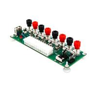 HONMEET -pin Atx Power Output Terminal Board, Small and Compact Pcb Power Supply Adapter Module Providing 3.3v, 5v, 12v, and 12v Terminals for Desktop Computer Chassis