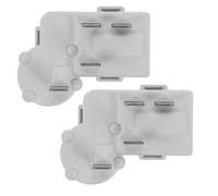 HONMEET Pin Compressor Starter Relay with Overload Protection for Refrigerators and Freezers Easy Installation Durable Ptc Design Reliable Cooling Efficiency