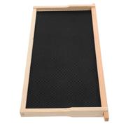 HONMEET Pine Wood Bee Frame Rack Beekeeping Frame Holder with Plastic Parts for Increased Bee Capacity and Versatile Use, for Observation and Honey Harvesting