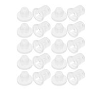 HONMEET plastic washers spacers plastic screws 10pcs screw fasteners for glass boards and mounting signs easy installation with all necessary components