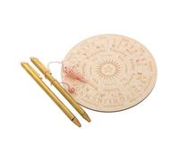 HONMEET Portable Copper Dowsing Rods with Pendulum and Divination Mat Wood and Copper Construction Multipurpose Spiritual Kit for Paranormal Investigations and Ghost Equipment