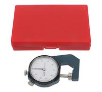 HONMEET Portable Digital Thickness Gauge for Paper and Metal with Flat Head, Easy Operation, Iron Material, Precision Tester Suitable for Manufacturing Workshops