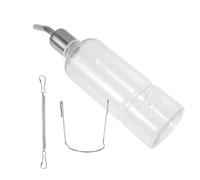 HONMEET Portable Hanging Water Bottle Pet Water Dispenser Automatic with Sturdy Pp Material, Ball Design, and Convenient L Size Capacity for Small Animals and Rabbits for Transport