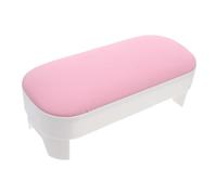 HONMEET Portable Nail Art Support Cushion Ergonomic PU Leather Hand Rest Pillow for Manicure and Pedicure Lightweight Compact Armrest Cushion for Salon Home and Travel Use Clean Nail