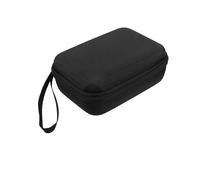 HONMEET Portable Recorder Storage Case Sturdy Eva Material with Stereo Microphone Holder Multi Functional Storage Box Compact Black Design for Interviews and Meeting Notes