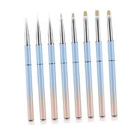 HONMEET Professional Nail Art Liner Pen Uv Gel Drawing Brush for Nail Art for Fine Lines Flower Painting Tool for Salon