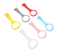 HONMEET Pull up Rings Walking Assist for Playpen and Crib 6pcs Adjustable Height Standing Assistance Antislip Design and Infants in Family Homes