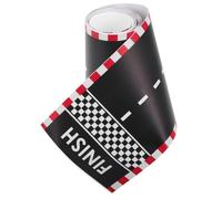 HONMEET Race Track Sticker Tape for DIY Road Tape Floor Adhesive for Cars Creative Play Area Decal Enhances Imagination Race Car Party Decoration and Educational Traffic