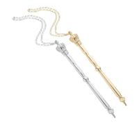 HONMEET Reading Pointer Design Enhancing Reading 2pcs with Chain Zinc Alloy Metal Finger Unique Elegant Present for Jewish Bible for Adults and Decorations