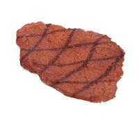 HONMEET Realistic Grilled Fillet Steak Model Meat Simulation Decoration for Educational Display Artificial Food Prop for Cabinet and Sideboard