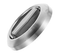 HONMEET Recessed Flush Pulls Stainless Steel Smooth Rotation Hidden Handle for Sliding Door Cabinet Use 2Pcs