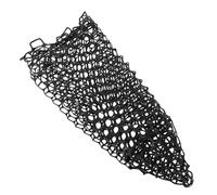 HONMEET Replacement Foldable Fish Net Silicone Fish Net Replacement Mesh Mesh Foldable Black