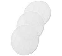 HONMEET Replacement Nail Dust Collector Filters 3pcs 12cm Circular Filter Screens for Manicure Vacuum Cleaner Fans Salon and Home Use