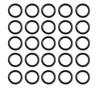 HONMEET Rubber Washer Faucet Seal Ring 50Pcs 18X2.5Mm O-Ring Gaskets for Garden Hose and Sink Drain Pipe Maintenance