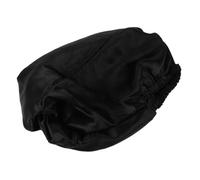 HONMEET Satin Sleeping Bonnet Double Layer Elastic Cap for Women Night Hair Protector Hat for Curly Hair Shower Beauty Makeup Warm Headwear