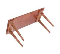 HONMEET Scale Cherry Wood Woodcraft Furniture for Playhouse Imaginative Pretend Play Natural Grain Finish