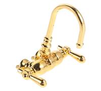 HONMEET Scale Faucet for Creative Collectors and Childrens Pretend Play Sturdy Dollhouse Plumbing Decor