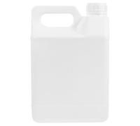 HONMEET Sealed Storage Jug Leakproof Reusable Plastic Container with Wide Mouth for Oil Water Adhesives Chemical Food Industry Use Milky White