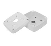 HONMEET Security Camera Mounting Bracket Camera Wall Mount Aluminum Alloy Dome with Cable Management and Waterproof Feature, White for Outdoor and Business Settings